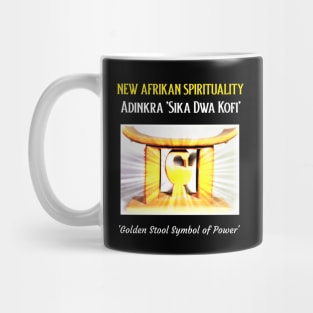 Adinkra Stool Throne Mug